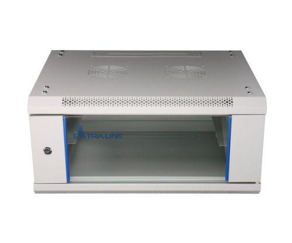 Szafa RACK ExtraLink Wisząca 19" 4U 600x450mm (szara)